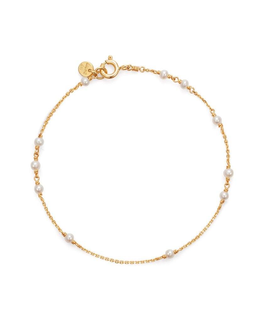 Classic Pearl Sleeper Bracelet — Laura Lee Jewellery