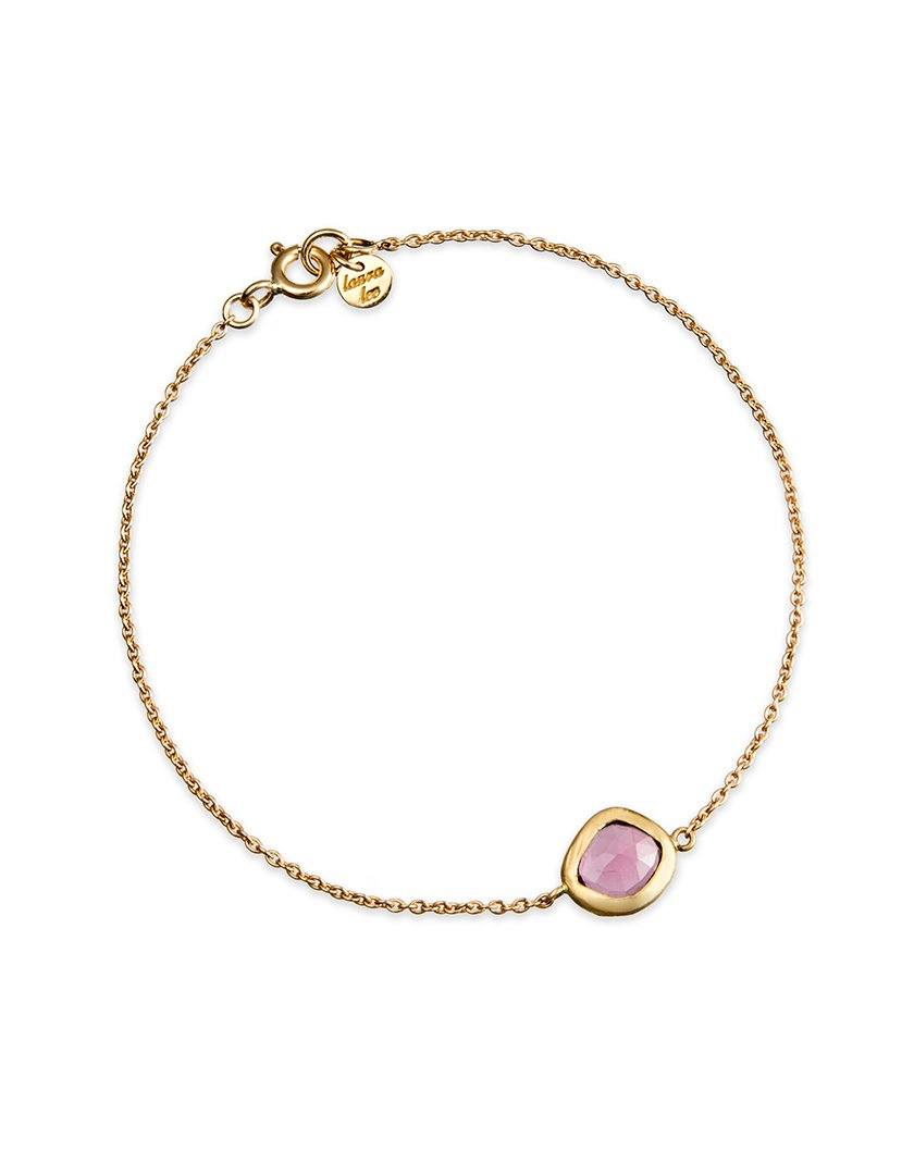 Hellebore Pink Tourmaline Bracelet — Laura Lee Jewellery